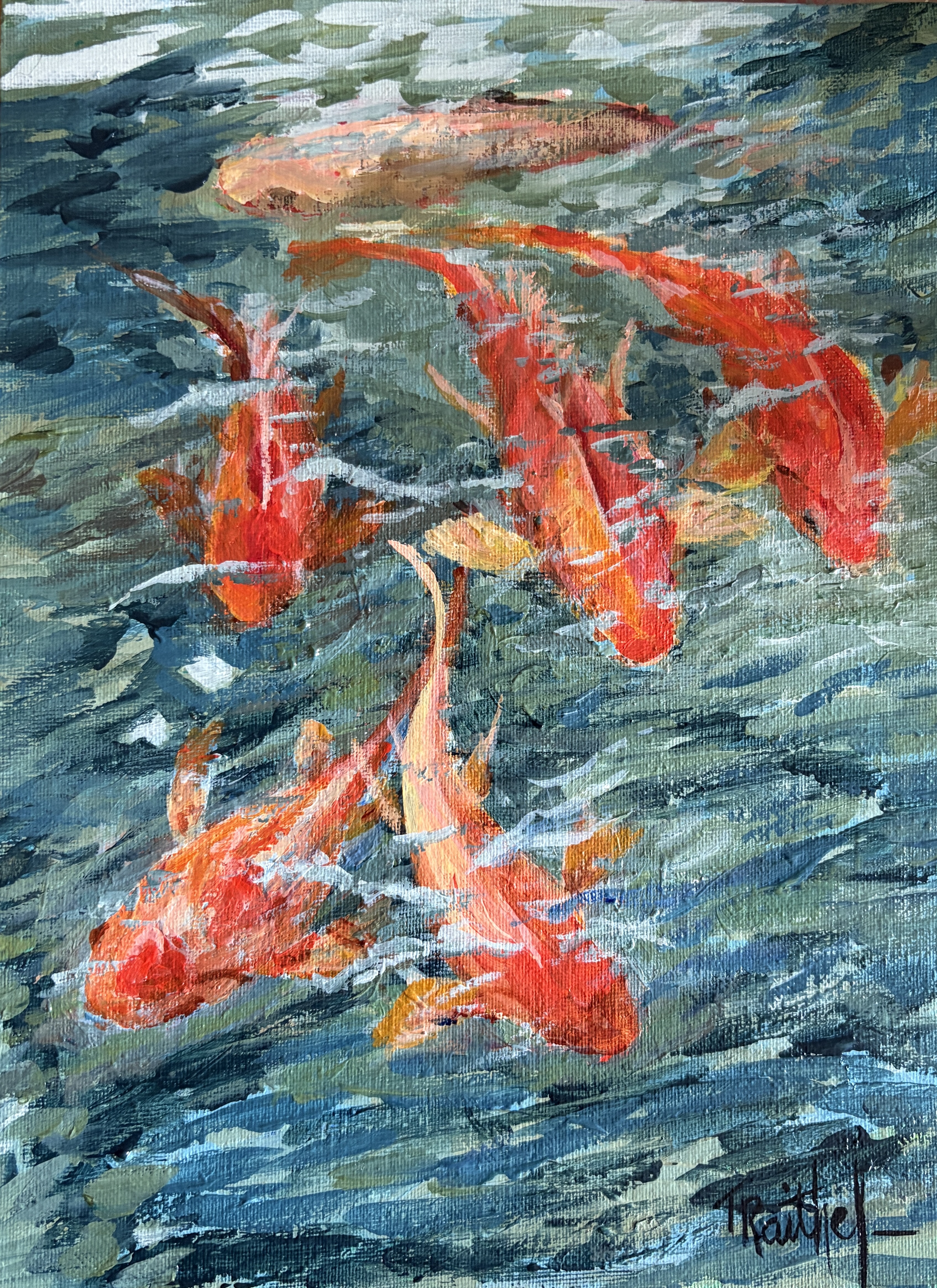 Koi in Motion Study